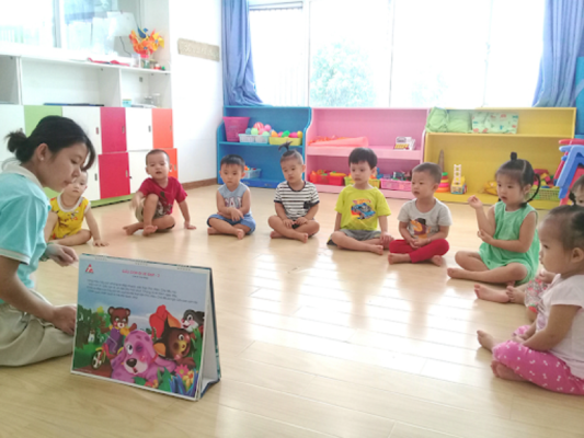 phát triển kỹ năng giao tiếp cho trẻ mầm non